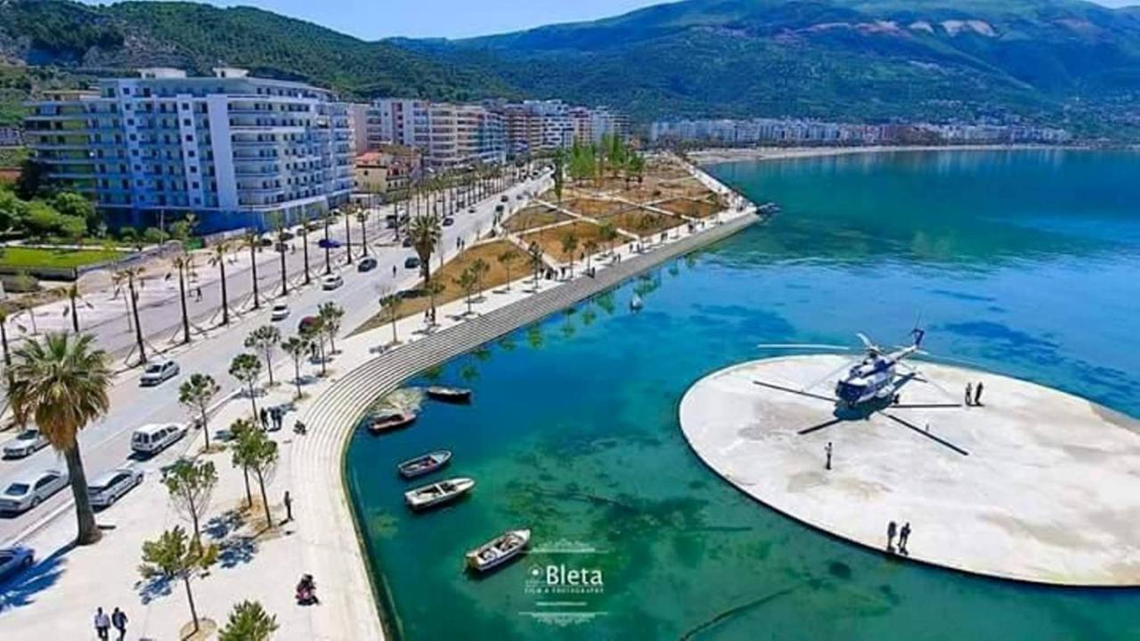 Sea View Apartment Onorato 1 Vlore Ngoại thất bức ảnh